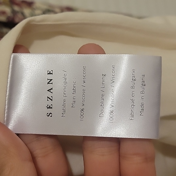 Sezane Maria Pink Floral Skirt - Picture 7 of 11